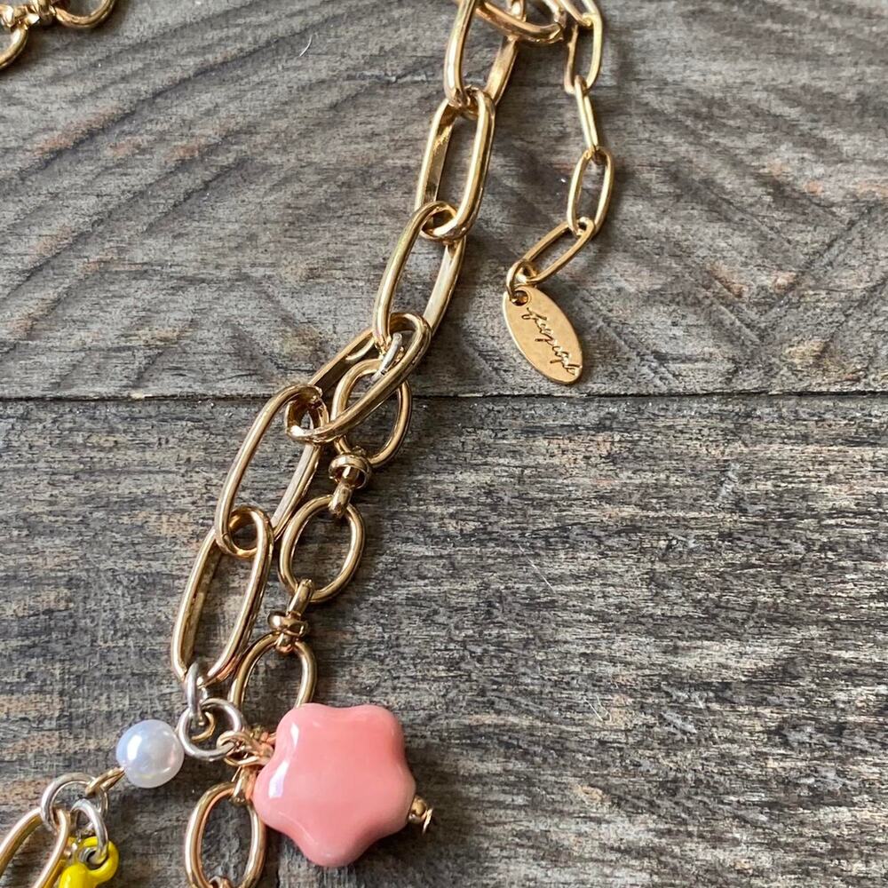 Double Stranded Charm Necklace - Picture 6 of 6